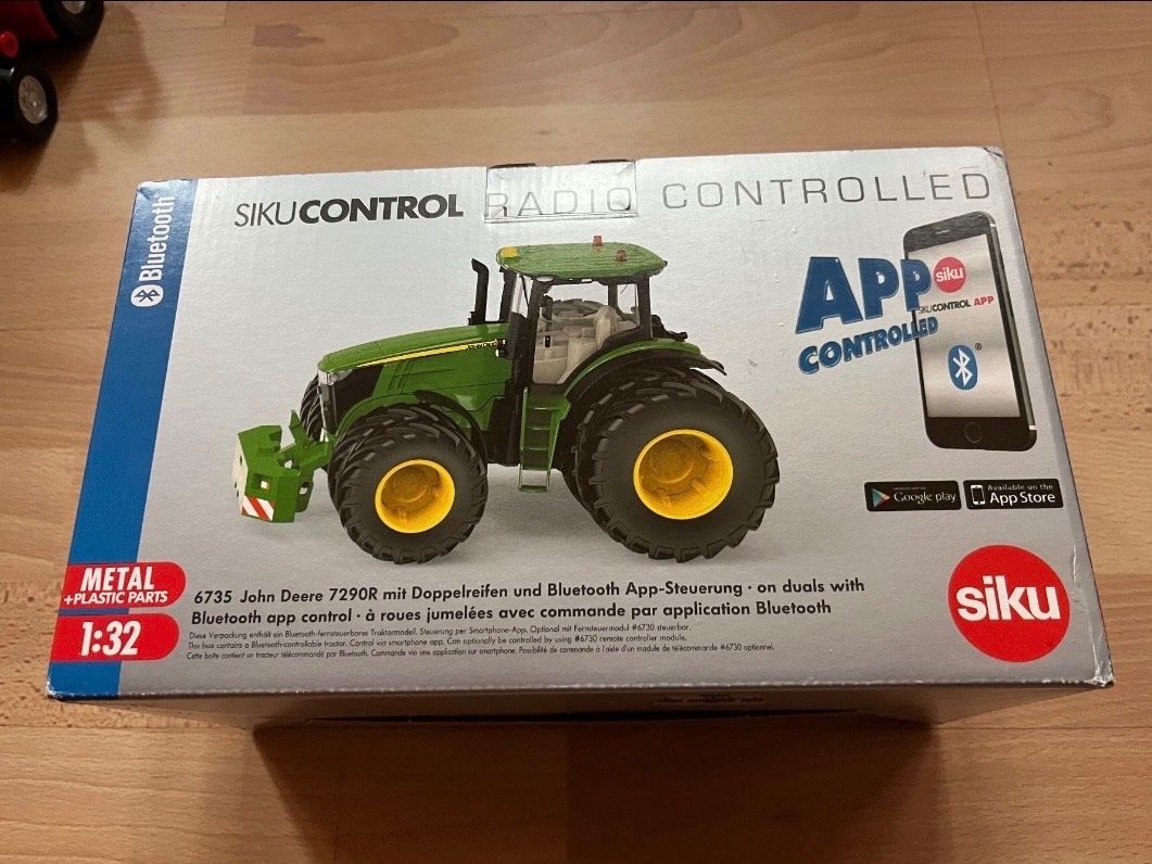 Siku Kit di modellismo & Modellini statici: Siku Control John Deere 7290 Umbau Neu – Nuovo e nell'imballaggio originale da Montricher venduto da Xenia111 5