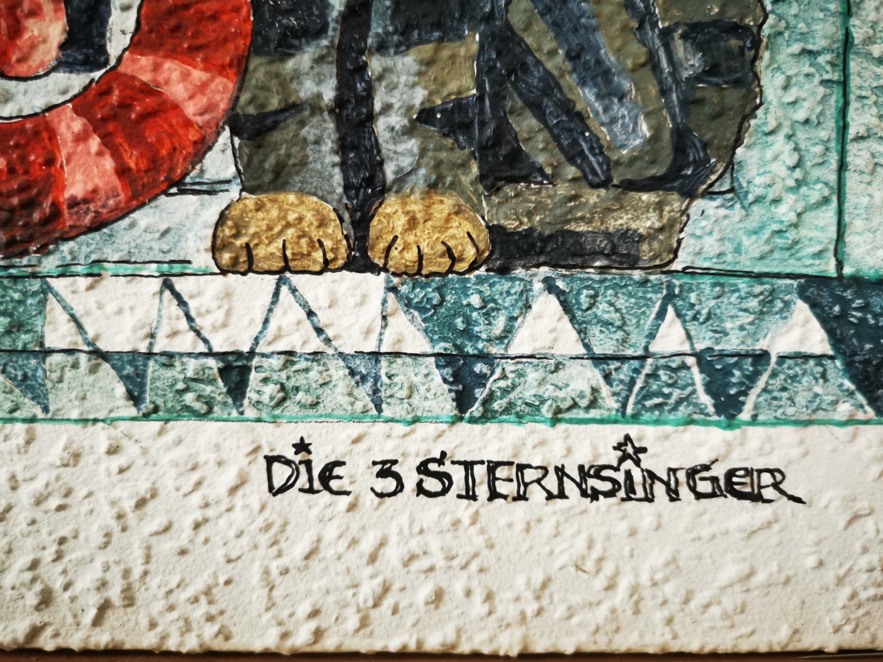 Foto & Immagini: Weihnachtliches Katzenbild "Die 3 Sternsinger" Mischtechnik – Usato da Dübendorf venduto da aschiduebendorf 6