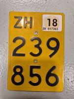 Mofa Töffli Nummer ZH 239 856