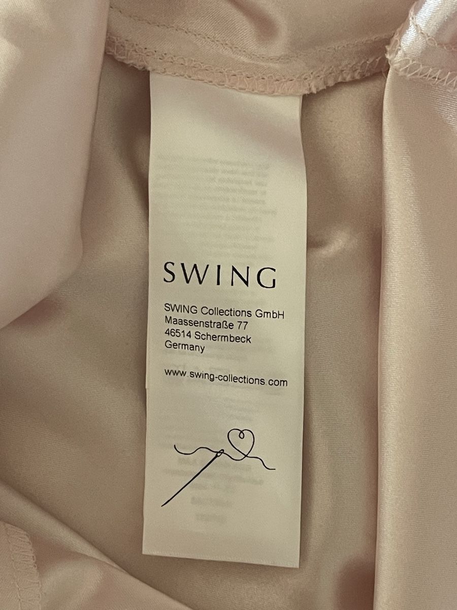 Vestiti: Swing Abendkleid zartrosa Gr. 34 – Usato da Dörflingen venduto da Benz63 6