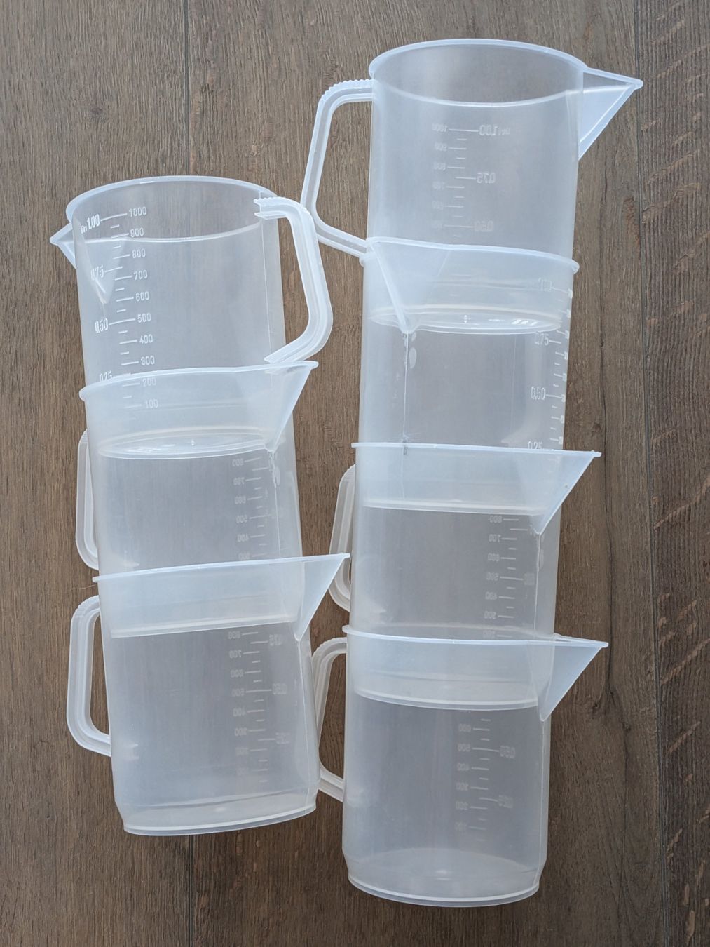 Elettrodomestici da cucina: 7 Stück Messbecher 1Liter [gebraucht] – Usato da Port venduto da gecotom