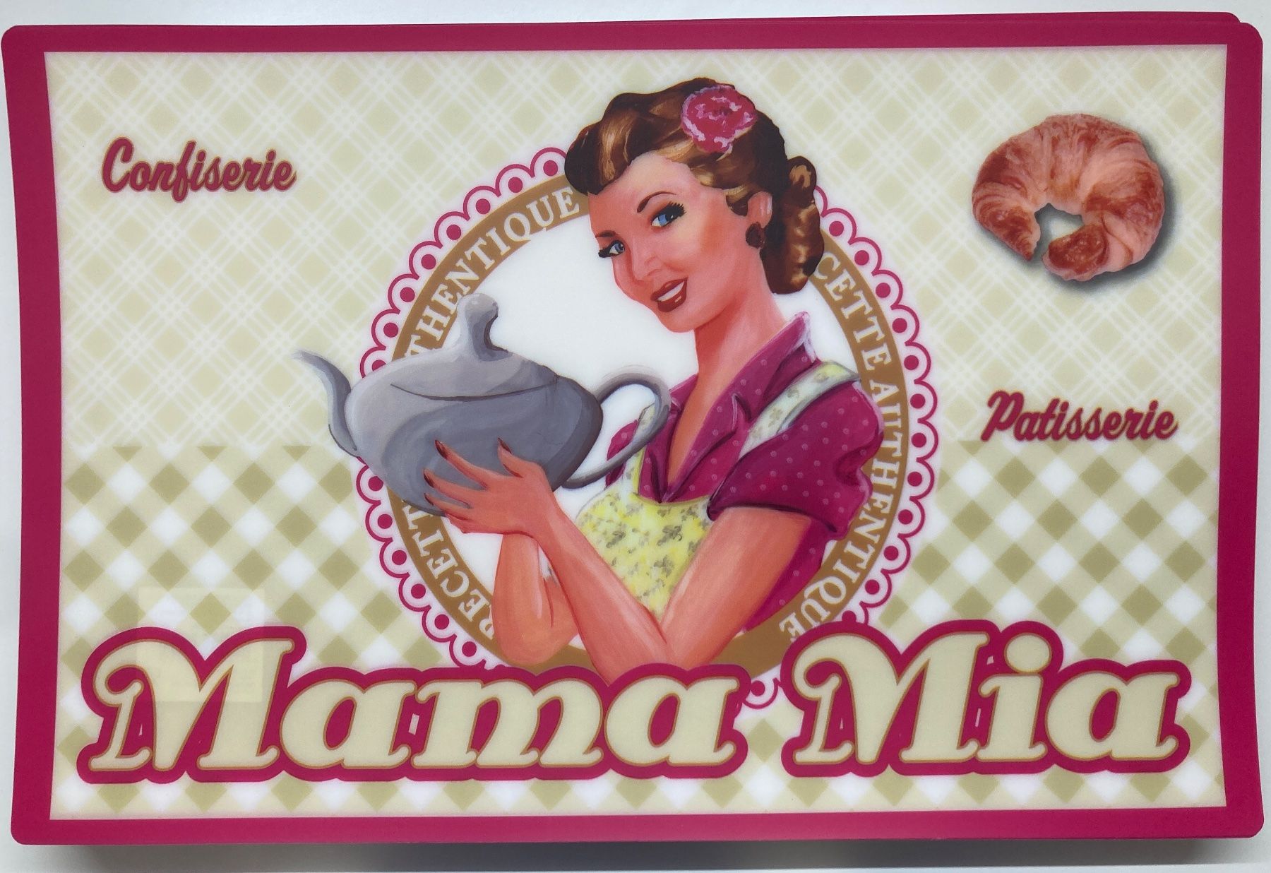 Tischset: Tischset „Mamma mia“ – Neu und originalverpackt aus Dagmersellen von RamonaJohann