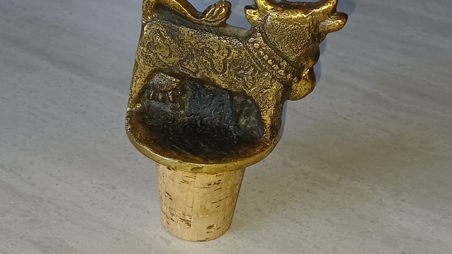 Statuette: Bronce Kuh Olma Willi Steinlin  – Usato da Flawil venduto da Pinkmalibu 9