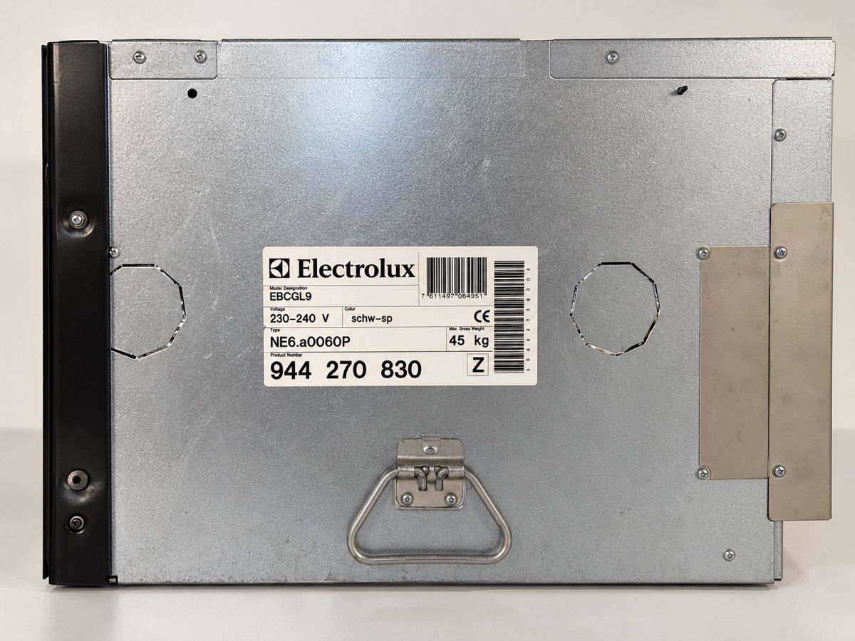 Electrolux Forni: Electrolux Kompaktbackofen EBCGL9 Einbaugerät schwarz – Usato da Bern venduto da erd_ml82 2
