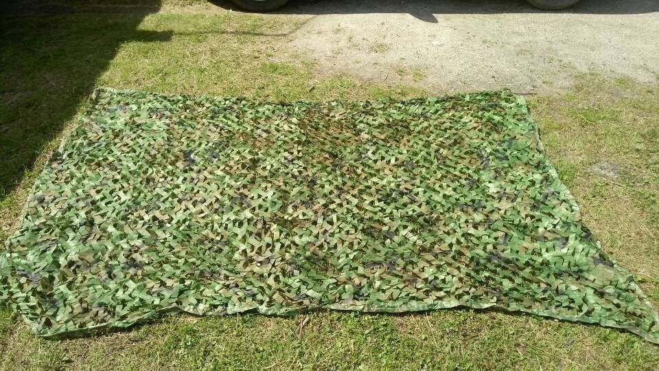 Weißes Tarnnetz 2.5x4.5m - Camouflage Netz Für Jagd & Outdoor