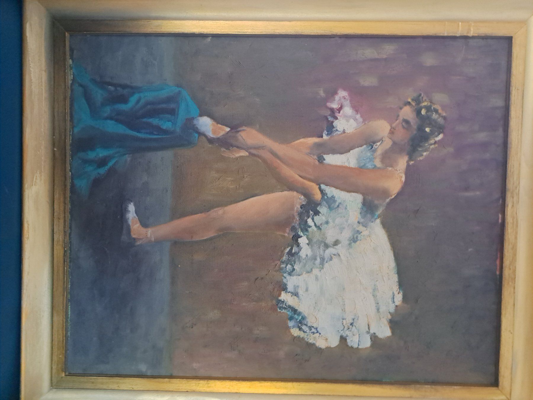 Gemälde: Tanzende Ballerina – Gebraucht aus Basel von DesireeYaDa 5