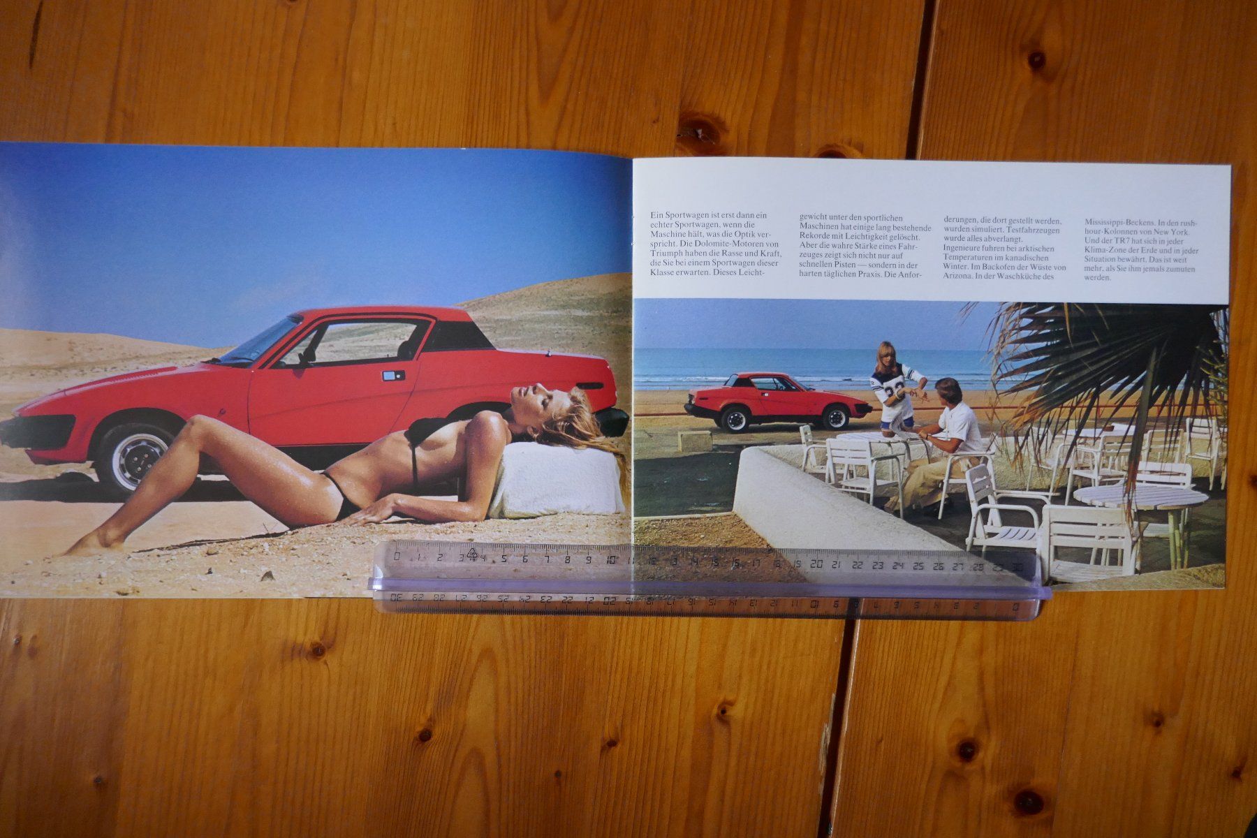 Triumph Documenti: Triumph  TR 7     Originalprospekt – Usato da Madiswil venduto da ML911 3
