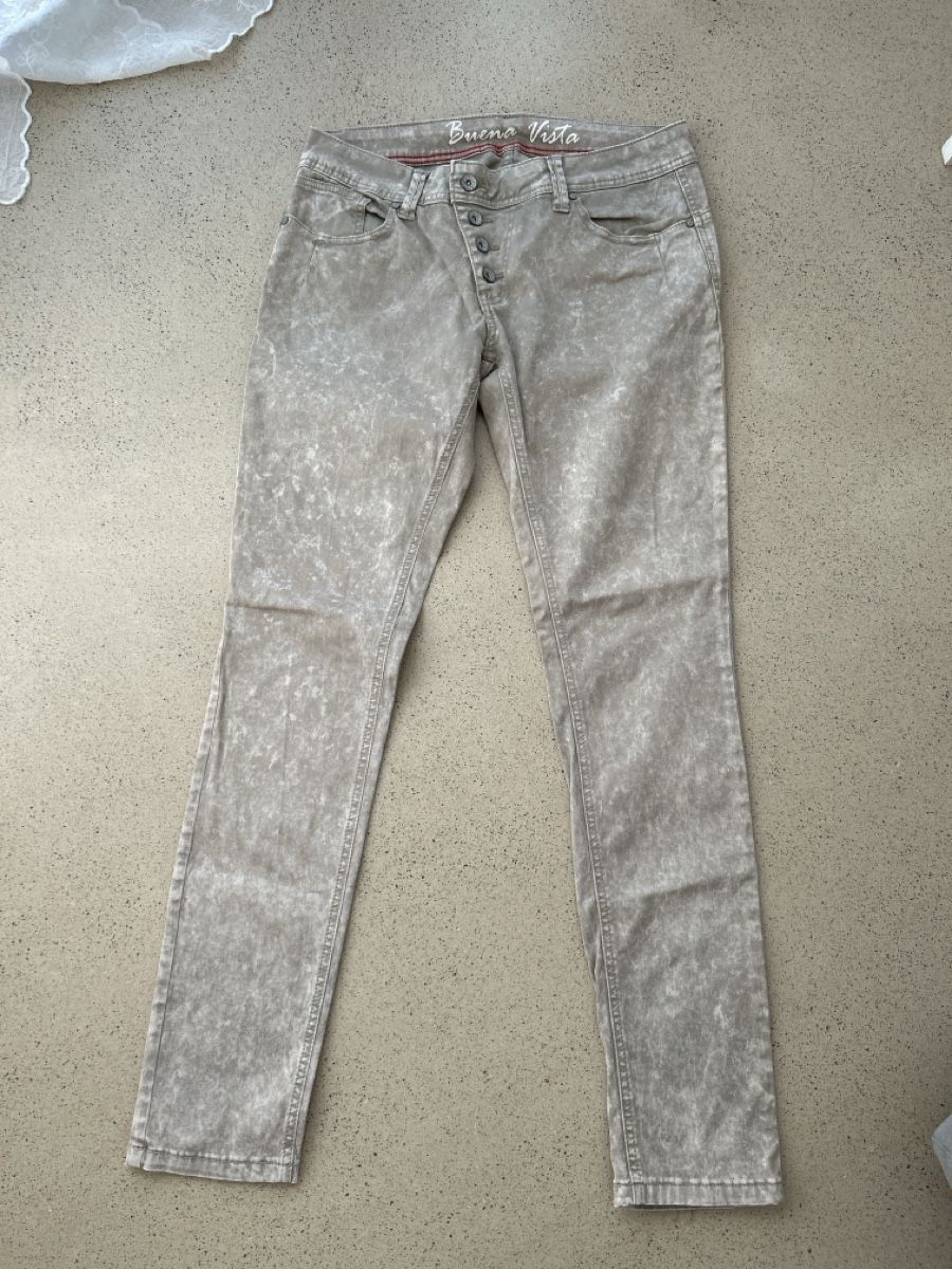 Pantaloni: Hose, beide meliert, Gr. L – Usato da Langwiesen venduto da Cattii