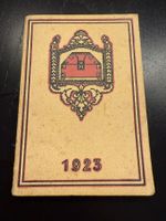 Antiker Pestalozzi Kalender 1923 - Kaiser & Co Bern