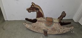 Antik Schaukel-Pferd