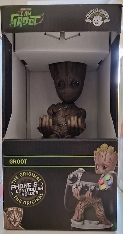 Statuette: Groot Phone and Controller Holder – Nuovo e nell'imballaggio originale da Ziefen venduto da Ringwraith 1