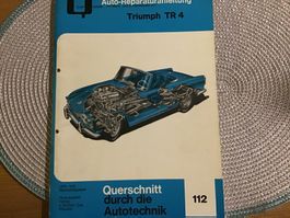 Triumph TR4/TR4 A Bucheli-Reparaturanleitung 102 Seiten