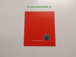 MG F Roadster 1995/08 Prospekt deutsch
