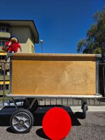 Postwagen Arbeitswagen Rollwagen Post Wagen Grill BBQ Ofen