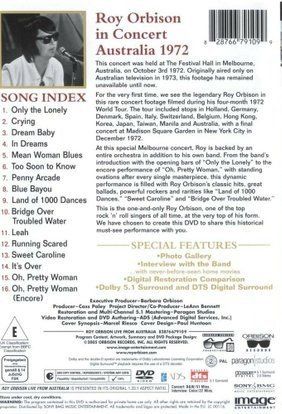 Alle DVDs: Orbison Roy: Live from Australia DVD – Neu und originalverpackt aus Steinhausen von Vilivinili 1