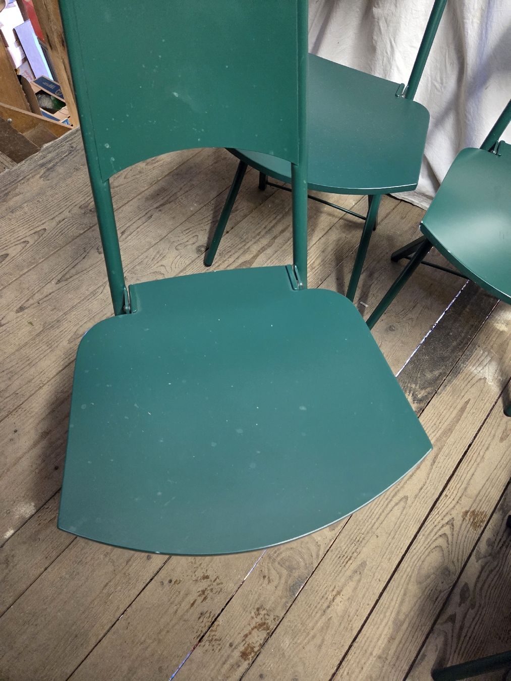 Stühle: 6 Klappstühle Metall – Gebraucht aus Wädenswil von weihpos 5
