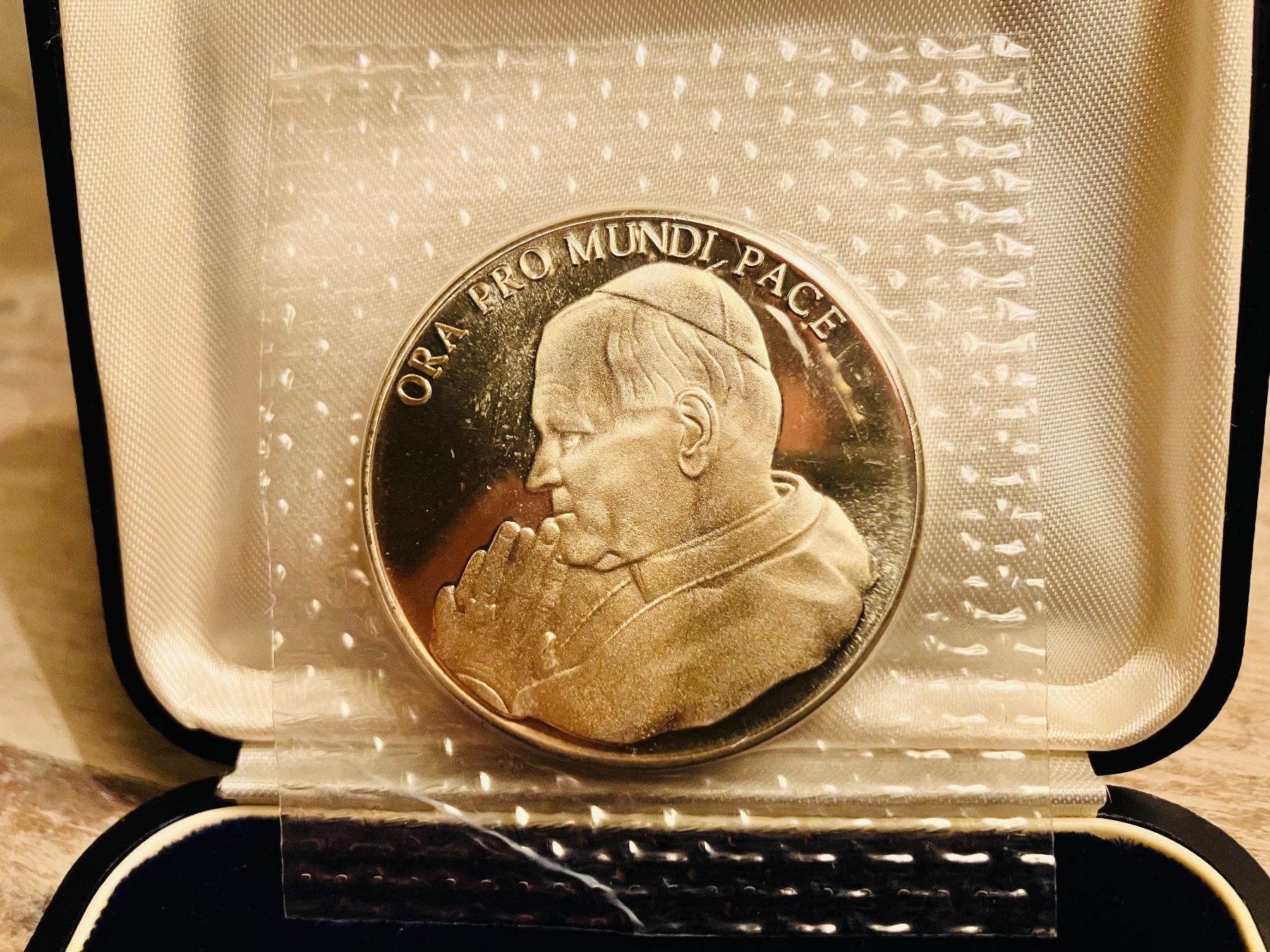 Medaglie: Johannes Paul II. Medaille mit Original-Etui – Usato da Merenschwand venduto da Garfield2026 4