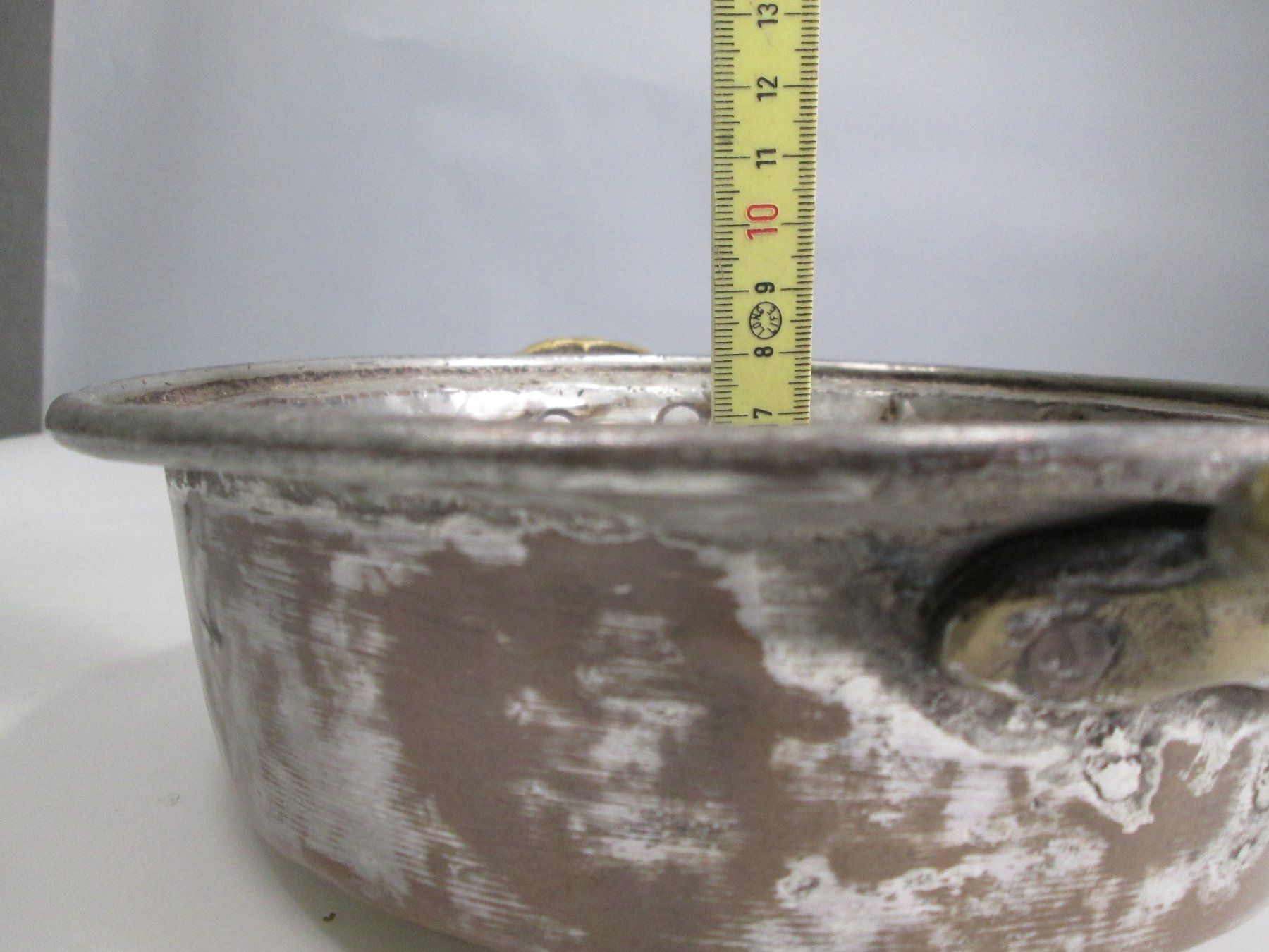 Teglie da forno: schöne antike Backform aus Kupfer / D: 22 cm – Usato da Rapperswil SG venduto da designandmore 6