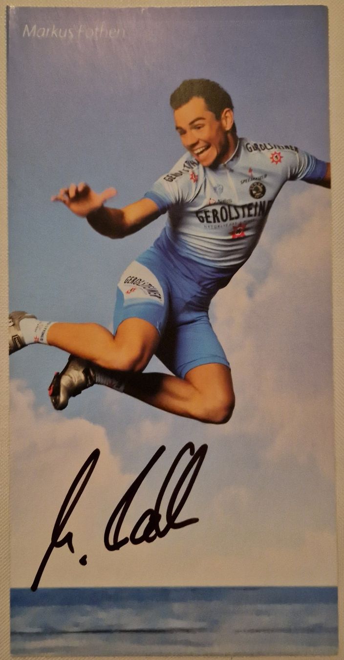 Autografi: Markus Fothen - Rad - handsigniert – Usato da Menziken venduto da Autogramme