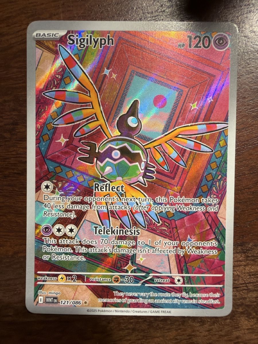 Pokémon Carte collezionabili: Sigilyph (WHT 121) – Nuovo (secondo la descrizione) da Emmenbrücke venduto da Pack_Ripper