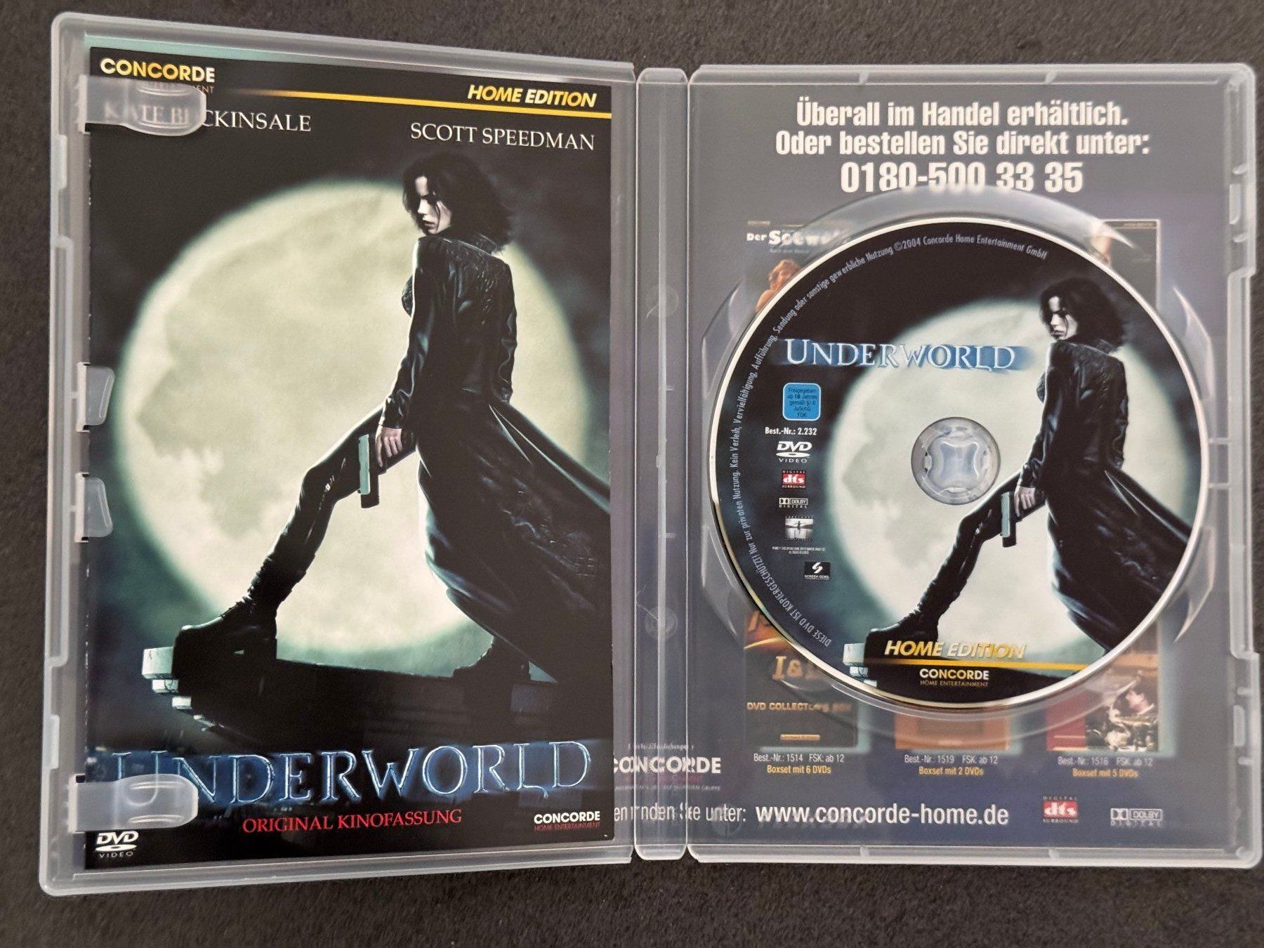 Tutti i DVDs: Underworld original Kinofassung DVD DE/EN – Usato da Fribourg venduto da tschjoly 4