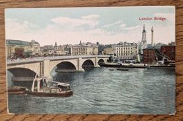 London 1909, n. Luzern z. Oscar Bucher, Güterbahnhofbeamter