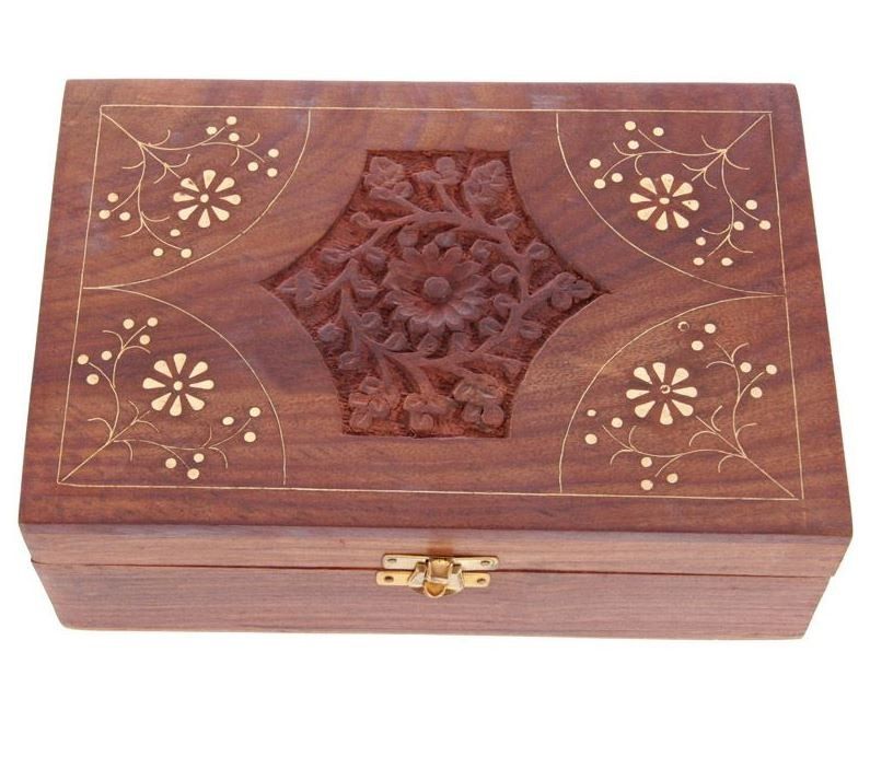 Schmuckkästen: Holzbox - für 24 x 5 ml ätherische Öle – Neu und originalverpackt aus Mauren von Yeelen 1