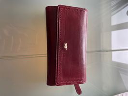 Leder-Portemonnaie