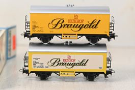 Eichhof Bierwagen Märklin HO/AC mit OVP , 2 Stück