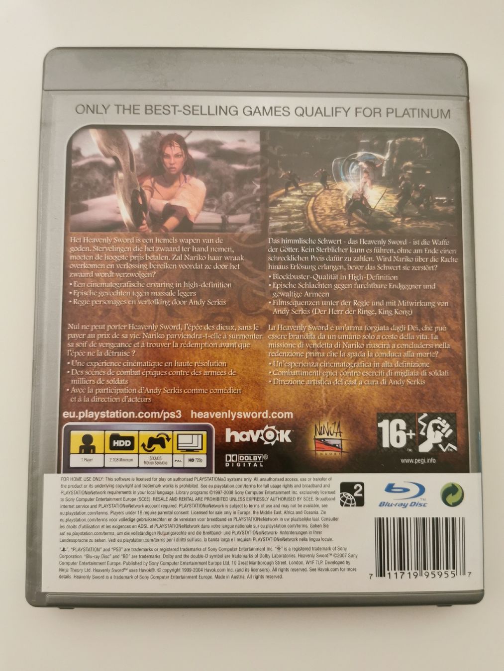Sony Giochi: Heavenly Sword – Usato da seigneux venduto da Boyo12 1