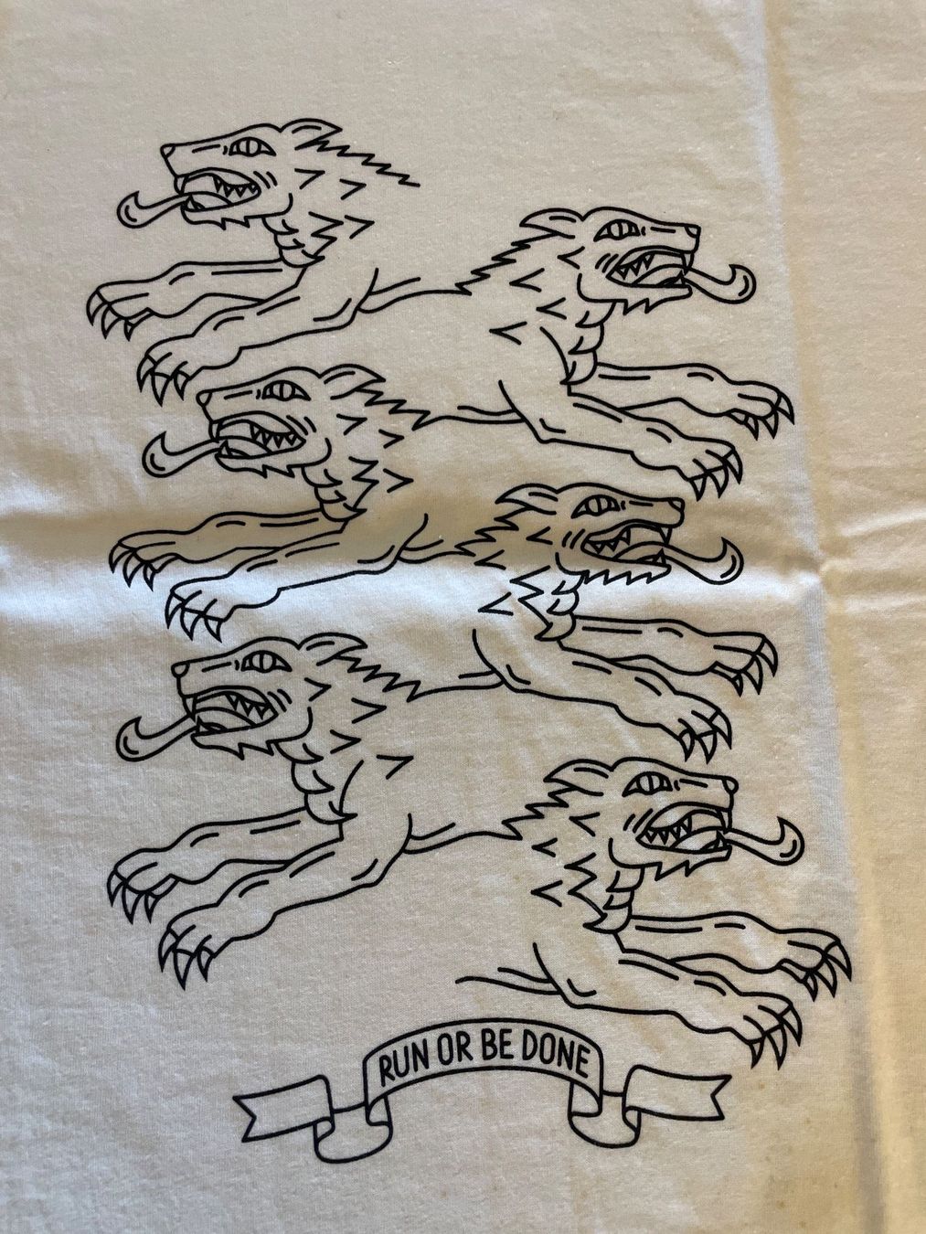 T-Shirts: T-Shirt L - RUN OR BE DONE – Neu (gemäss Beschreibung) aus Zürich von maroccm 3