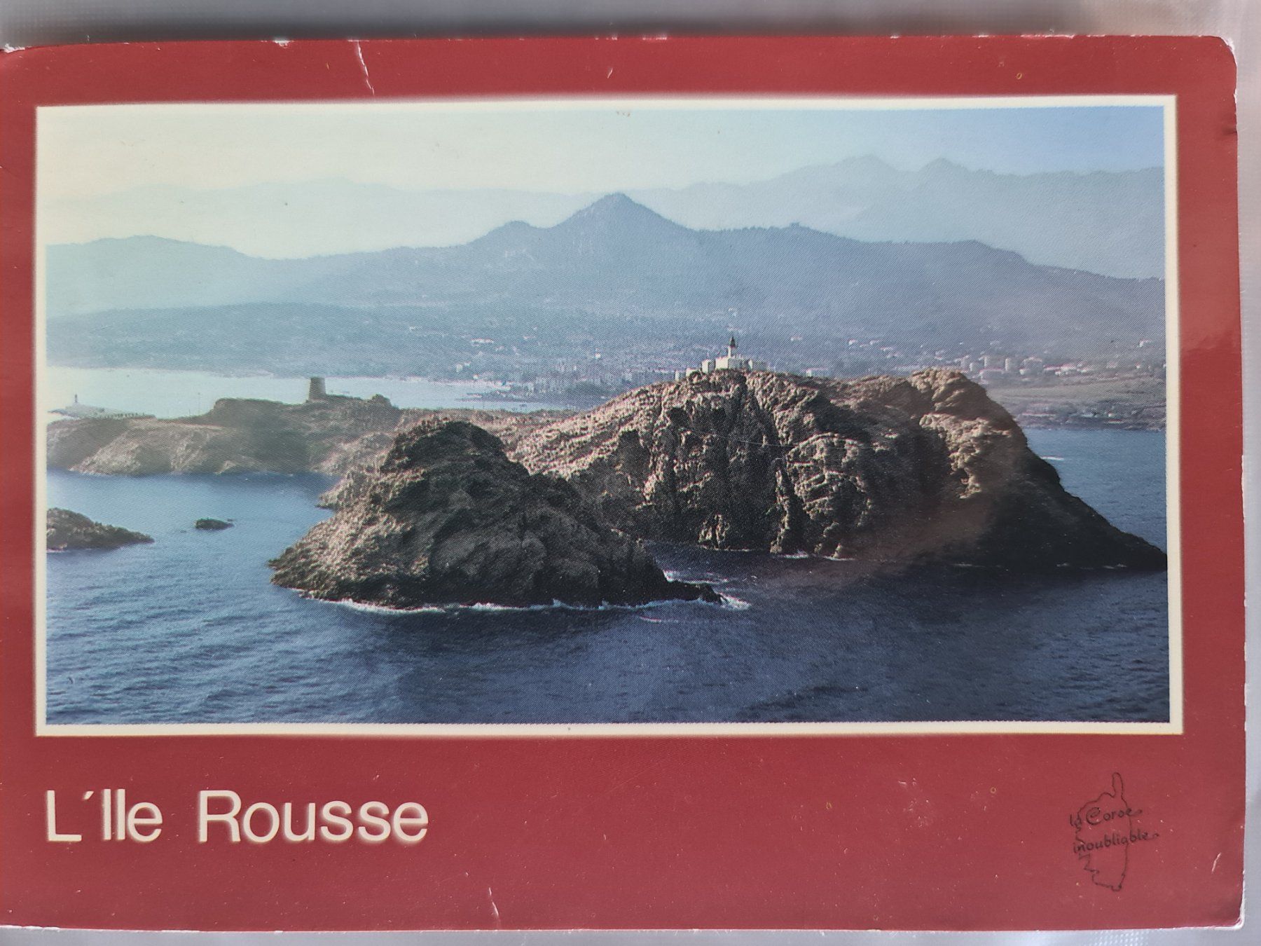 Cartoline postali: ✅ Ansichtskarte L'lle Rousse Frankreich 1988 – Usato da Dintikon venduto da Vexi