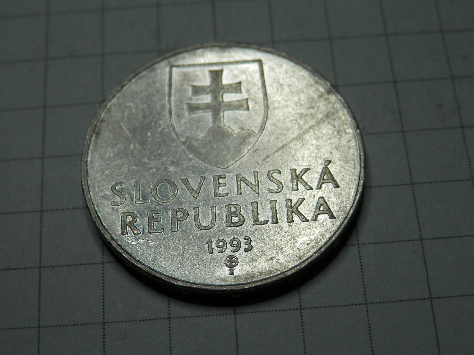 Tutti le monete: Slowakei  2 Kronen, 1993 – Usato da Weiach venduto da weiach81