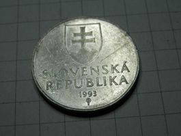 Slowakei  2 Kronen, 1993