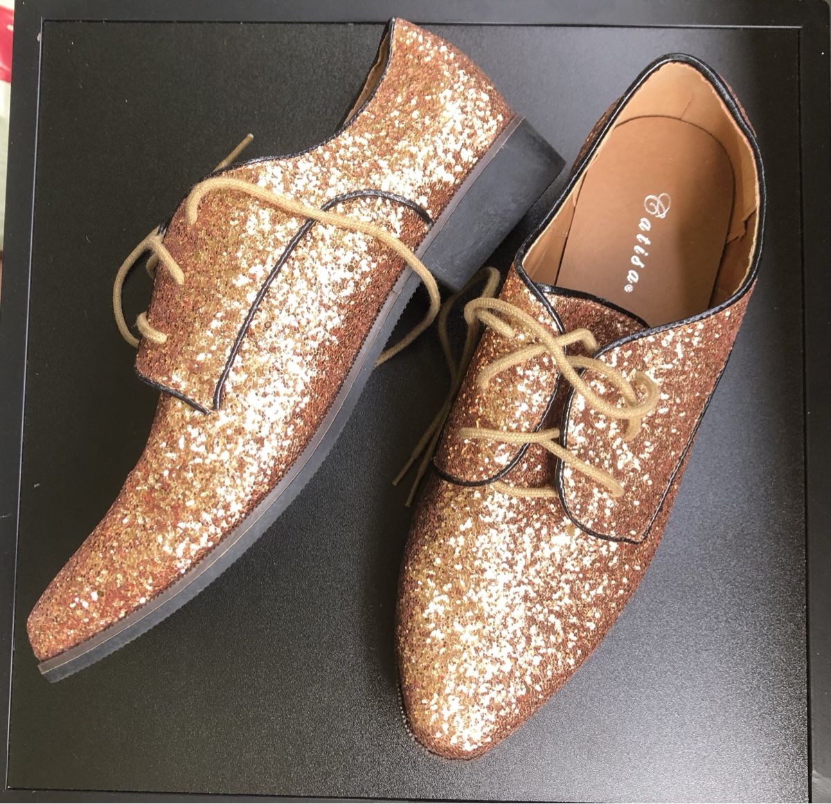 Scarpe da donna: Ballerinas mit Glitzer Grösse 40 neuwertig – Nuovo e nell'imballaggio originale da St.Gallen venduto da nitka. 1