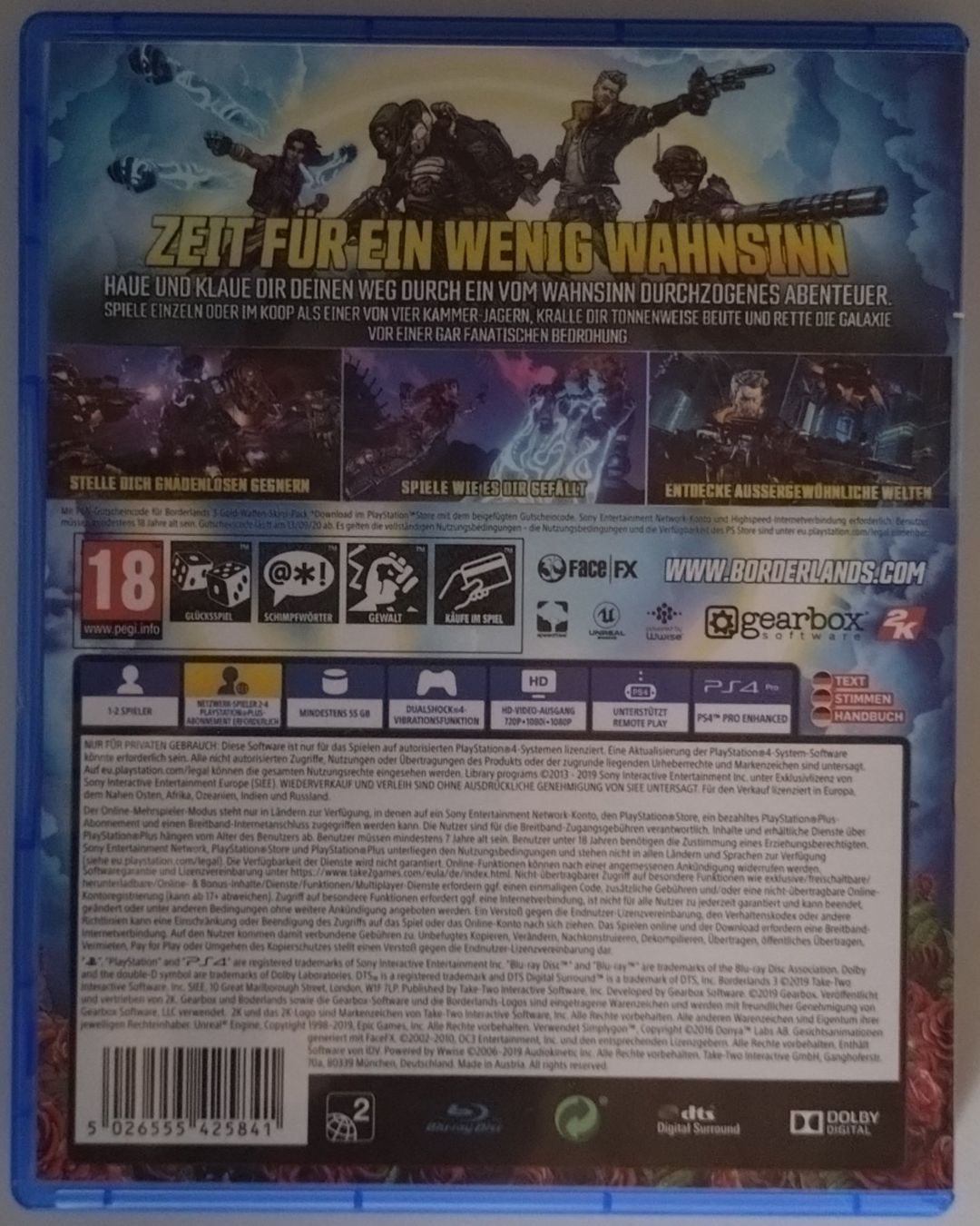 Sony Spiele: Borderlands 3 PS4 – Gebraucht aus Kreuzlingen von GoodTrade2412 1