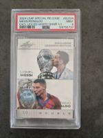 Leaf Messi & Cristiano Ronaldo CR7 1/1 PSA9