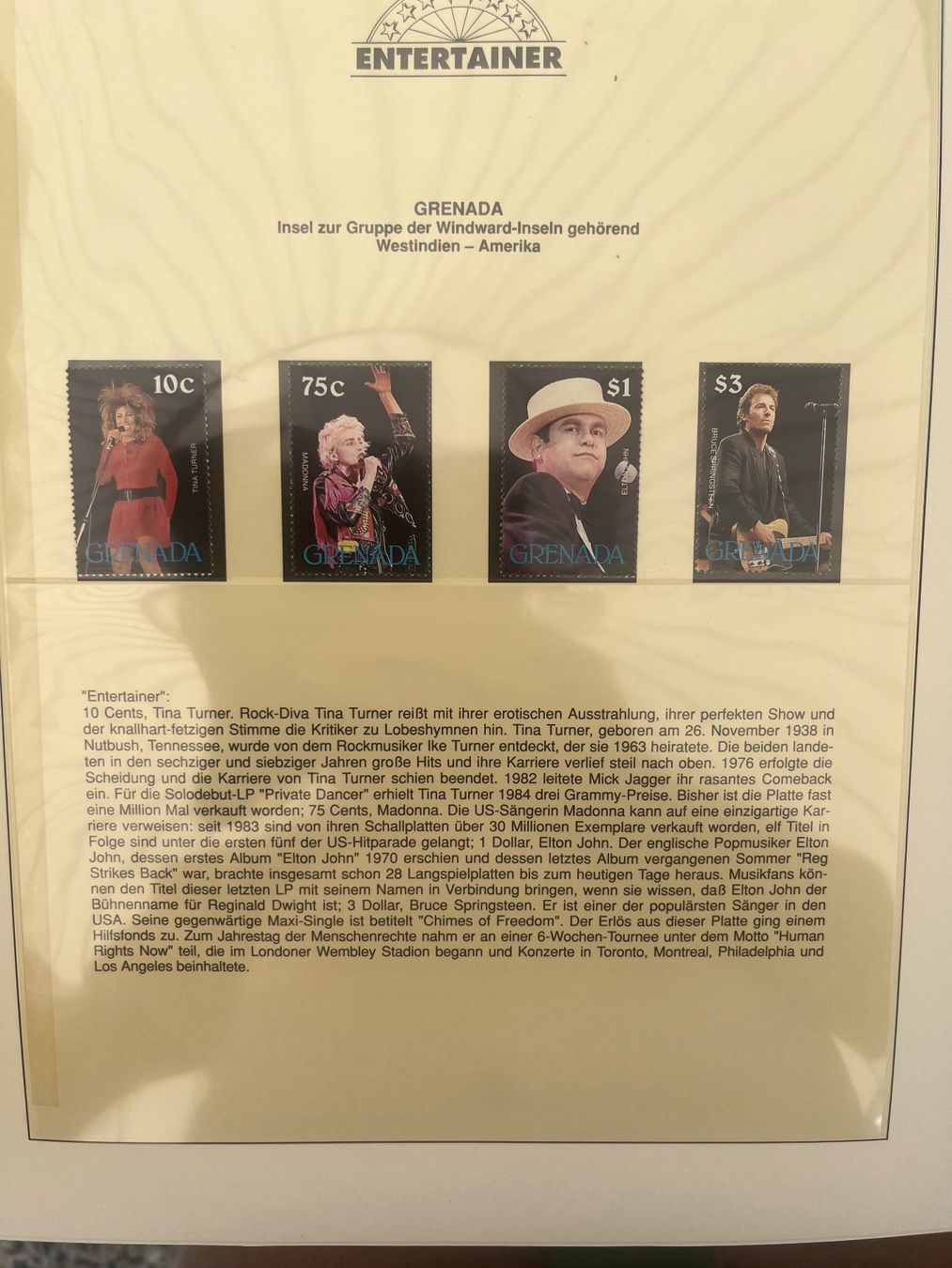 Albums: ENTERTAINER BRIEFMARKEN SAMMLUNG – D'occasion à Jona par Micicco 3