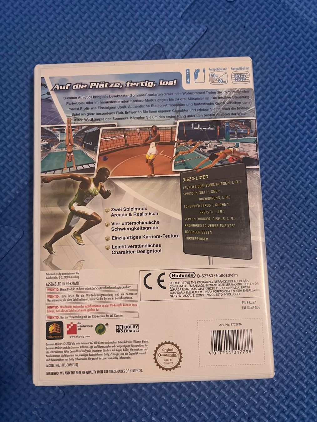 Nintendo Giochi: Summer Athletics Nintendo Wii – Usato da Gossau SG venduto da schlitzerdemon 2