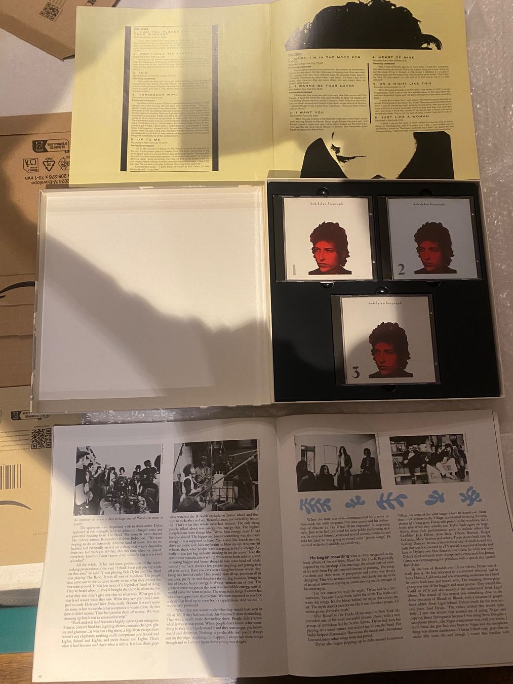 CD: Bob Dylan - Biograph (3 CD Sammlerbox) – Usato da Duggingen venduto da Kisha010 3