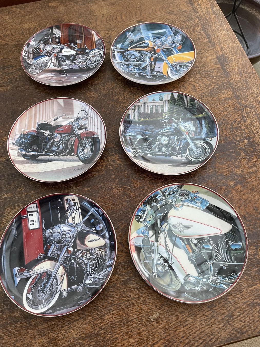 Piatti: Harley Davidson Teller Franklin Mint – Nuovo (secondo la descrizione) da Zollikerberg venduto da ufo57