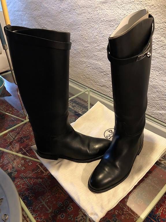 Hermès Scarpe da donna: Stivali Hermes Jumping – Usato da Castelrotto venduto da cloe28 1