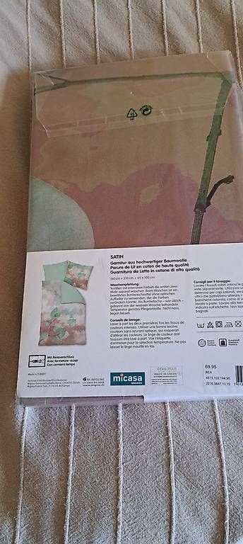 Bettwäsche: Bettwäsche, – Neu und originalverpackt aus Zürich von capo-capo 1