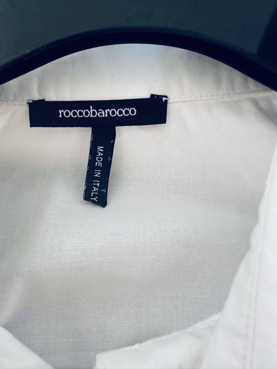 Camicette: Camicia donna Roccobarocco bianca maniche a sbuffo IT 48 – Usato da Cureglia venduto da myr_9v25 2