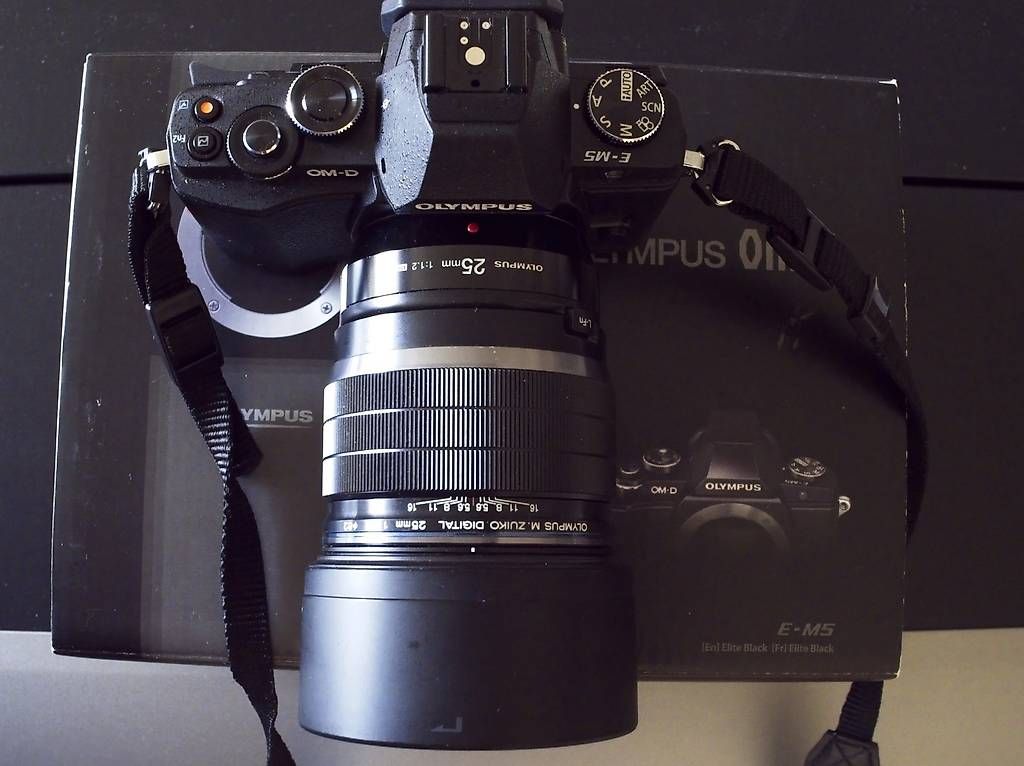 Olympus Fotocamera: Olympus 25mm f1.2 Pro + Olympus OMD E-M5 – Usato da Confignon venduto da nar_9q26 2
