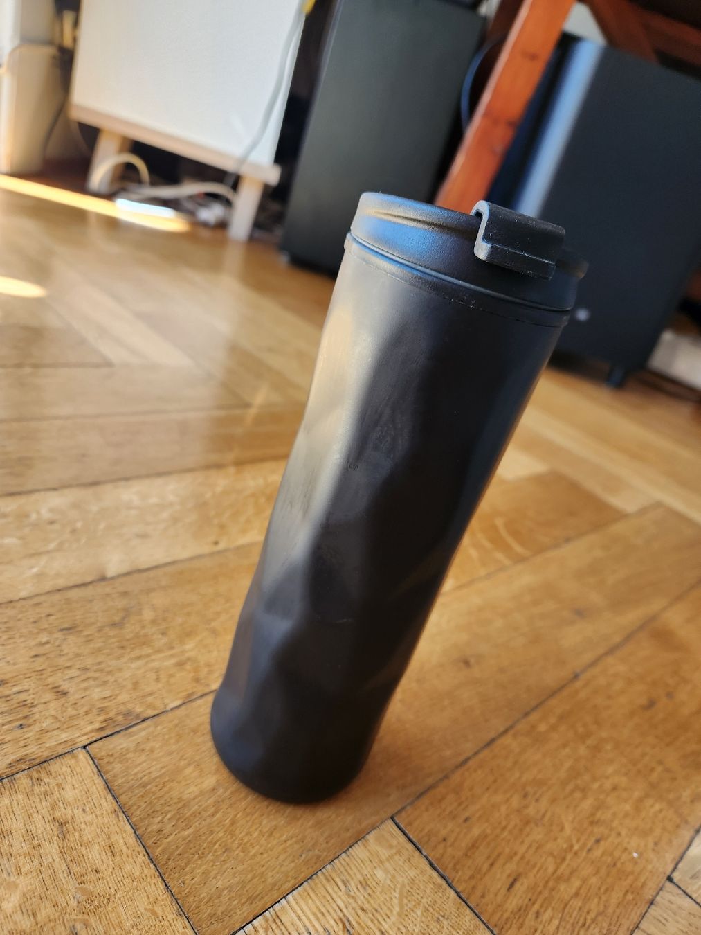 Trinkflaschen & Thermosflaschen: Thermos design stylisé glaçon noir – Neu (gemäss Beschreibung) aus Territet von Cenh 3