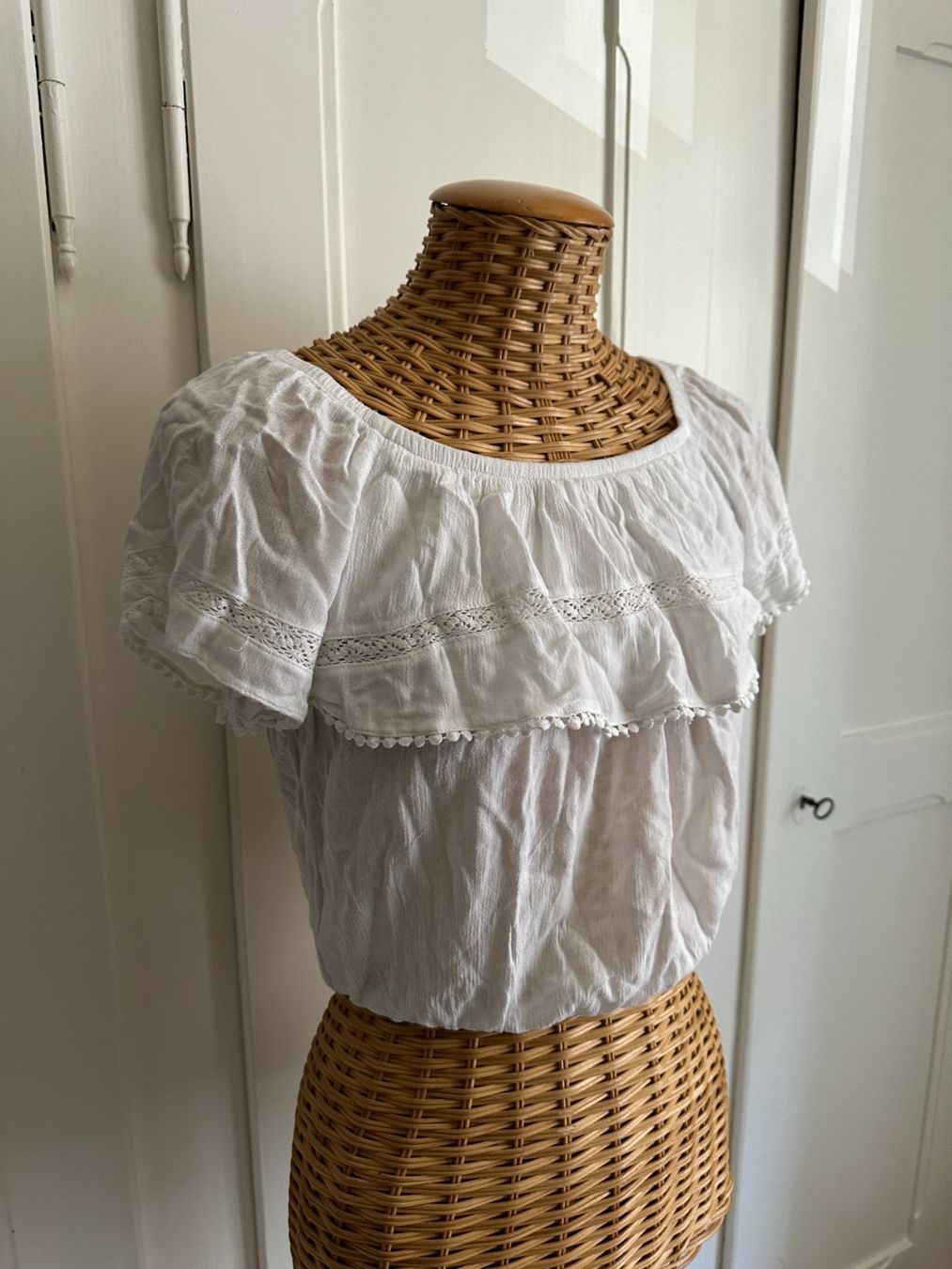 H&M Tops: Hippie Boho Oberteil weiss 34 – Gebraucht aus Zürich von Diazaio 1