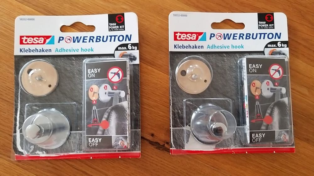 Tesa Powerbutton Wandhaken (Neu (gemäss Beschreibung)) in Kulmerau für ...