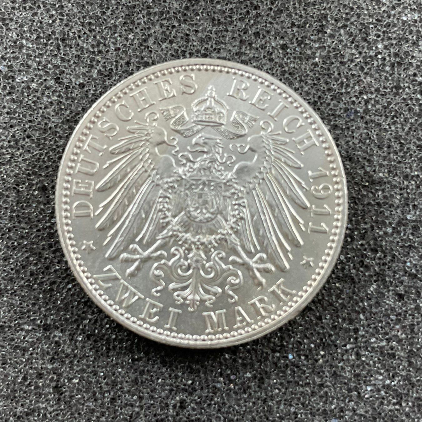 Toutes les monnaies: 2 Mark Silber Bayern 1911 unc. 2 – D'occasion à Reitnau par tb-muenzen