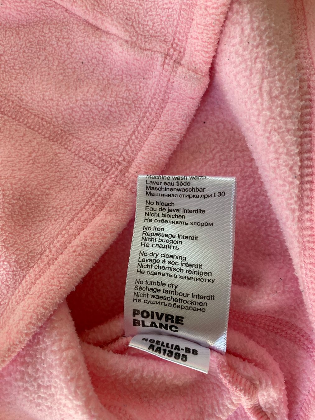 Poivre Blanc Maglioni & Felpe: Fleecepullover, Mädchen, 5 Jahre, 110 cm, Poivre Blanc – Usato da Bern venduto da L.I.A. 4